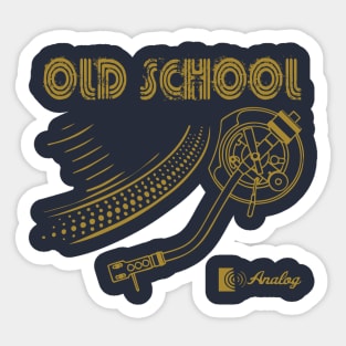 vinyl turntable Sticker